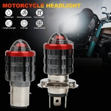 Load image into Gallery viewer, H6 BA20D Motorcycle LED Headlight 3570 Chips High Low Beam Scooter Motorbike H4 HS1 Headlamp Yellow White Fog Lights