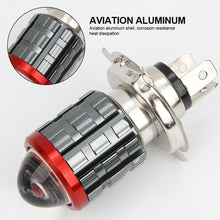 Load image into Gallery viewer, H6 BA20D Motorcycle LED Headlight 3570 Chips High Low Beam Scooter Motorbike H4 HS1 Headlamp Yellow White Fog Lights