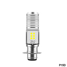 Load image into Gallery viewer, P15D H4 LED Motorcycle Headlight Moto Bulbs For MotorBike Scooter ATV HeadLamp 9V-85V 6000K LED Lamp Motorcycle DRL Lights