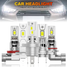 Load image into Gallery viewer, DC 12V Car LED Headlight H7 H11 H4 9012 9005 9006 H8 H9 LED Lights 6000K Automobile LED Lamp Turbo Fog Light Bulbs