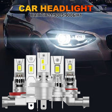 Load image into Gallery viewer, DC 12V Car LED Headlight H7 H11 H4 9012 9005 9006 H8 H9 LED Lights 6000K Automobile LED Lamp Turbo Fog Light Bulbs
