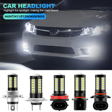 Load image into Gallery viewer, H11 H8 H4 H7 P13W H1 9005 9006 Car LED Headlight Head Lamp Fog Light Bulbs Auto Driving Running Lamps 12V 6000K White