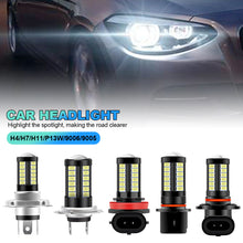 Load image into Gallery viewer, H11 H8 H4 H7 P13W H1 9005 9006 Car LED Headlight Head Lamp Fog Light Bulbs Auto Driving Running Lamps 12V 6000K White