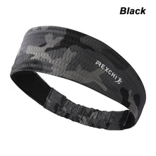 Load image into Gallery viewer, 1PC Outdoor Sports Widened Sweatband High Elastic Tail Band Design Cycling Fitness Running Ice Silk Breathable Headband