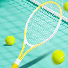 Load image into Gallery viewer, 21" Children's Macaron Tennis Racquet Iron Alloy Material Wear-Resistant Durable Beginner Tennis Trainer