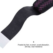 Load image into Gallery viewer, 1PC 110*2.5CM PU Leather Maze XX Pattern Sweatband Wear-Resistant Anti-Slip Slingshot Racket Fishing Rod Winding Band
