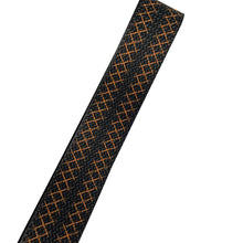 Load image into Gallery viewer, 1PC 110*2.5CM PU Leather Maze XX Pattern Sweatband Wear-Resistant Anti-Slip Slingshot Racket Fishing Rod Winding Band