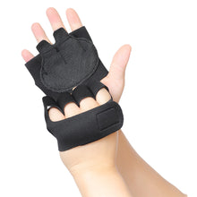 Load image into Gallery viewer, 1Pair Sports Half Finger Hand Protection Anti-Slip Wear-Resistant Weight Lifting Dumbbell Strength Training Sport Ware