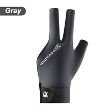 Load image into Gallery viewer, 1PC Quick-Release Three-Finger Billiard Gloves With Non-Slip Mat Mesh Fabric Splicing Design Breathable Snooker Training Gloves