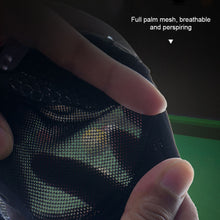 Load image into Gallery viewer, 1PC Professional Three-Finger Printed Billiard Gloves With Non-Slip Mat Self-Adhesive Cloth Fixed Breathable Snooker Match Training Gloves