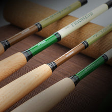 Load image into Gallery viewer, 1PC 1.2/1.5/1.8/2.1M Portable Short-Section Carbon Stream Rod Ultra-Light Retractable Small Object Fishing Rod
