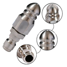 Load image into Gallery viewer, 2Pcs 3/8'' or 1/4" Pressure Washer Adapter Kit 14mm 12mm 11.8mm Female Male Swivel to Quick Connect Release Set Nozzles