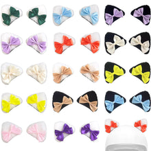 Load image into Gallery viewer, 2Pcs Car Soft Plush Motorcycle Helmet Decoration Little Cats Ears with Bow For Electric Bike Motocross Full Face Off Road Helmet Sticker