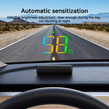 Load image into Gallery viewer, Car Colorful Digital GPS HUD Head Display Speedometer Speed Meter for Truck Plug and Play Auto Part Accessories with KMH or MPH Display