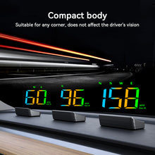 Load image into Gallery viewer, Car Colorful Digital GPS HUD Head Display Speedometer Speed Meter for Truck Plug and Play Auto Part Accessories with KMH or MPH Display