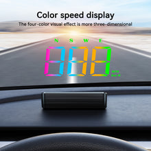 Load image into Gallery viewer, Car Colorful Digital GPS HUD Head Display Speedometer Speed Meter for Truck Plug and Play Auto Part Accessories with KMH or MPH Display