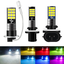 Load image into Gallery viewer, 800 881 H3 Car Headlamp Automobile LED Bulb Lamps With LED Chip 3030 Fog Light High Beam DRL Light 12V 6500K White Auto Lamp