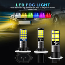 Load image into Gallery viewer, 800 881 H3 Car Headlamp Automobile LED Bulb Lamps With LED Chip 3030 Fog Light High Beam DRL Light 12V 6500K White Auto Lamp