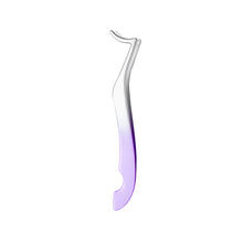 Load image into Gallery viewer, Stainless Steel Gradient False Eyelash Tweezer Portable Convenient False Eyelash Auxiliary Tweezers Beauty Makeup Tool