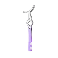 Load image into Gallery viewer, Stainless Steel Gradient False Eyelash Tweezer Portable Convenient False Eyelash Auxiliary Tweezers Beauty Makeup Tool
