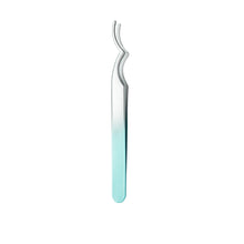 Load image into Gallery viewer, Stainless Steel Gradient False Eyelash Tweezer Portable Convenient False Eyelash Auxiliary Tweezers Beauty Makeup Tool