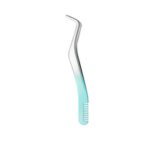 Load image into Gallery viewer, Stainless Steel Gradient False Eyelash Tweezer Portable Convenient False Eyelash Auxiliary Tweezers Beauty Makeup Tool