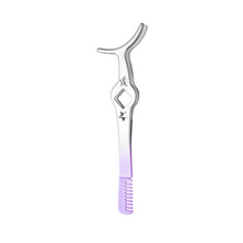 Load image into Gallery viewer, Stainless Steel Gradient False Eyelash Tweezer Portable Convenient False Eyelash Auxiliary Tweezers Beauty Makeup Tool