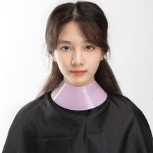 Load image into Gallery viewer, Silicone Neck Protection Shawl Hair Cutting Dyeing Neck Cape Washable Self-adhesive Soft Silicone Pad Hair Styling Tool