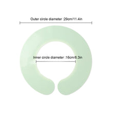 Load image into Gallery viewer, Silicone Neck Protection Shawl Hair Cutting Dyeing Neck Cape Washable Self-adhesive Soft Silicone Pad Hair Styling Tool
