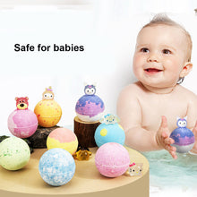 Load image into Gallery viewer, Luminous Toy Bath Salt Ball Essential Oil Bath Bubble Ball Aromatic Moisturizing Nourishing Shower Ball Body Cleansing