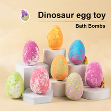 Load image into Gallery viewer, Dinosaur Egg Toy Bath Salt Ball Essential Oil Bath Bubble Ball Moisturizing Nourishing Long-lasting Fragrance Bath Ball