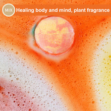 Load image into Gallery viewer, Mixed Color Instant Bath Salt Ball Essential Oil Bath Bubble Ball Gentle Cleaning Moisturizing Nourishing Fragrance Bath Ball