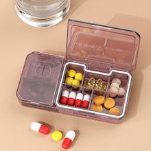 Load image into Gallery viewer, Multifunctional Pill Box Cutting Grinding Storing Medicine Sealed Box Moistureproof Dustproof Portable Divided Medicine Box