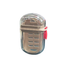 Load image into Gallery viewer, Solid Durable Soap Storage Box Compact Portable Sealed Household Travel Creative Double Layer Drain Soap Box Bathroom Soap Storage