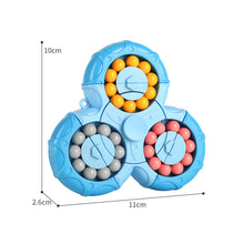 Load image into Gallery viewer, Fidget Spinner 6-sided Cube 2-in-1 Puzzle Decompression Toy Compact Portable Creative Stereo Flip Rotating Educational Toy