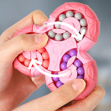 Load image into Gallery viewer, Fidget Spinner 6-sided Cube 2-in-1 Puzzle Decompression Toy Compact Portable Creative Stereo Flip Rotating Educational Toy