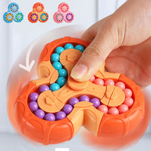 Load image into Gallery viewer, Fidget Spinner 6-sided Cube 2-in-1 Puzzle Decompression Toy Compact Portable Creative Stereo Flip Rotating Educational Toy