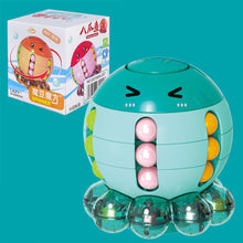 Load image into Gallery viewer, Octopus Decompression Toy Versatile Rotatable Fidget Spinner Compact Portable Creative Puzzle Cube Toy for Children Adults