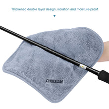 Load image into Gallery viewer, 1PC Lure Special Fishing Towel With Hook Absorbent Decontamination Thickened Cleaning Cloth Fishing Supplies