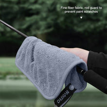 Load image into Gallery viewer, 1PC Lure Special Fishing Towel With Hook Absorbent Decontamination Thickened Cleaning Cloth Fishing Supplies