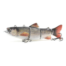 Load image into Gallery viewer, 1PC 13CM/42G Electronic Lure Bait USB Charging Propeller Automatic Swimming Double Hook Bait Fishing Accessories