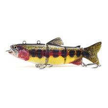 Load image into Gallery viewer, 1PC 13CM/42G Electronic Lure Bait USB Charging Propeller Automatic Swimming Double Hook Bait Fishing Accessories