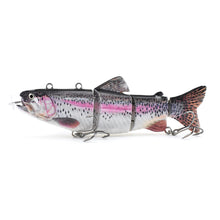 Load image into Gallery viewer, 1PC 13CM/42G Electronic Lure Bait USB Charging Propeller Automatic Swimming Double Hook Bait Fishing Accessories