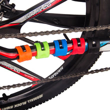 Load image into Gallery viewer, 4PCS Bike Chain Protection Cover Rear Fork Front Fork Silicone Protective Ring Mountain Bike Equipment