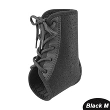 Load image into Gallery viewer, 1PC Lace-Up Adjustable Pressure Ankle Guard Hot Press Molded Breathable Argyle Sports Ankle Guard For Fitness Ball Games