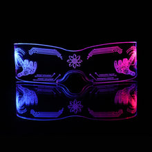 Load image into Gallery viewer, Wireless Luminous LED Glasses Halloween Christmas Birthday Neon Party Nightclubs LED Light-up Glasses Glow in the Dark