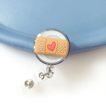 Load image into Gallery viewer, Cartoon Badge Reel Retractable ID Lanyard Name Tag Card Badge Holder Clip Doctor Nurse Office Supplies Credential Holder
