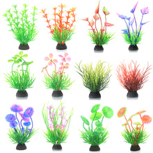 Load image into Gallery viewer, Simulation Artificial Plants Aquarium Decor Grass Water Weeds Ornament Plant Fish Tank Aquarium Grass Decoration Accessories
