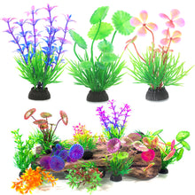 Load image into Gallery viewer, Simulation Artificial Plants Aquarium Decor Grass Water Weeds Ornament Plant Fish Tank Aquarium Grass Decoration Accessories