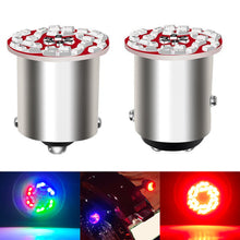 Load image into Gallery viewer, 1156 1157 30SMD LED Motorcycle Car Headlight Bulbs Lamp Flashing Motorbike Bright BAY15D BA15S P21/5W P21W 1156 180°